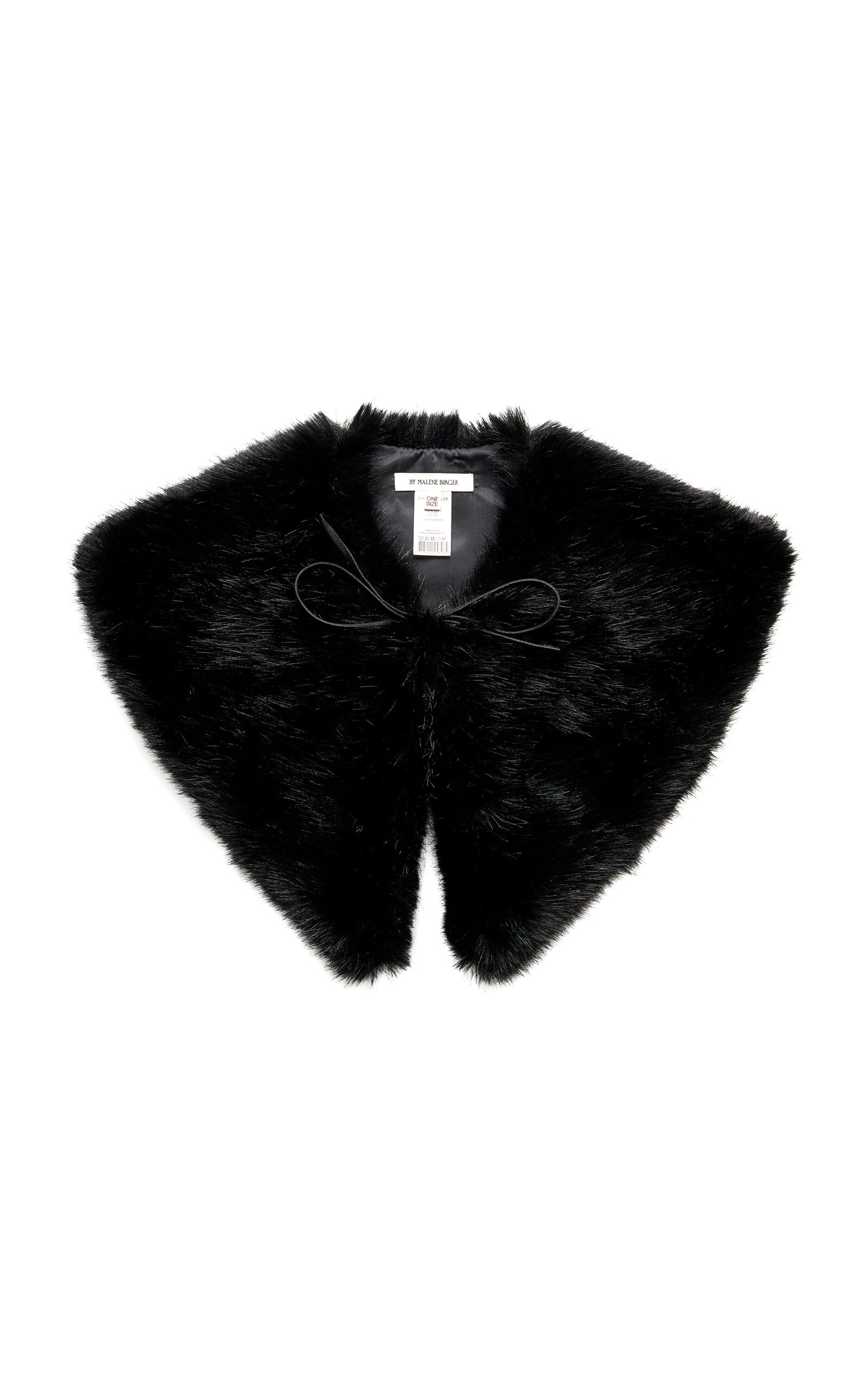 Cowilla Faux Fur Collar black - 1