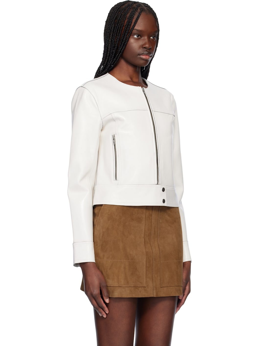 Off-White Cassie Leather Jacket - 2