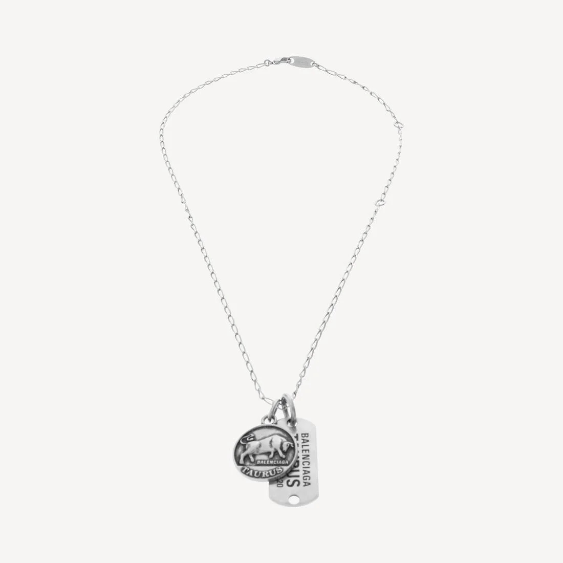 Horoscope Taurus Necklace in Silver - 1