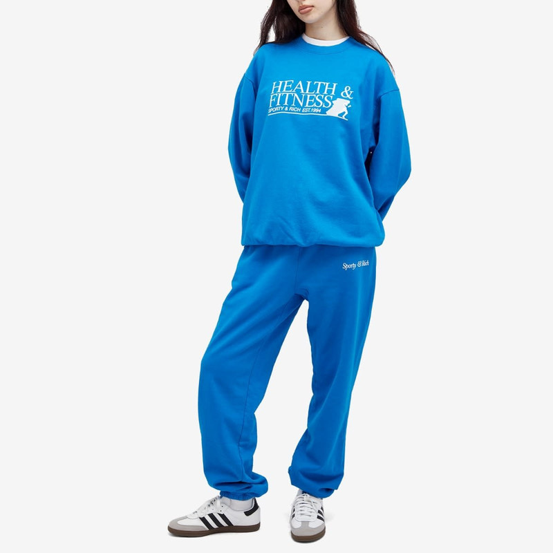 Sporty & Rich italic Logo Sweat Pants 6