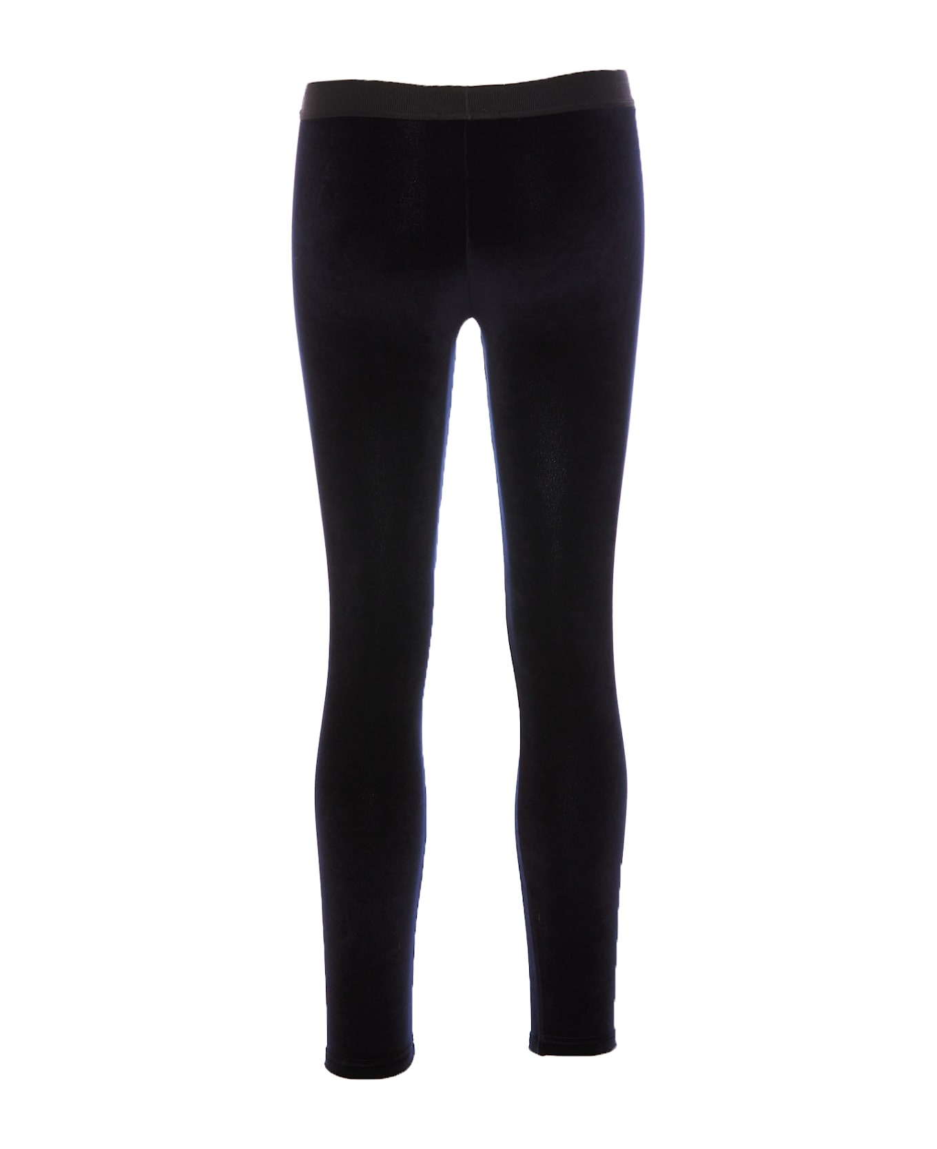 Logo Velvet Pants - 2