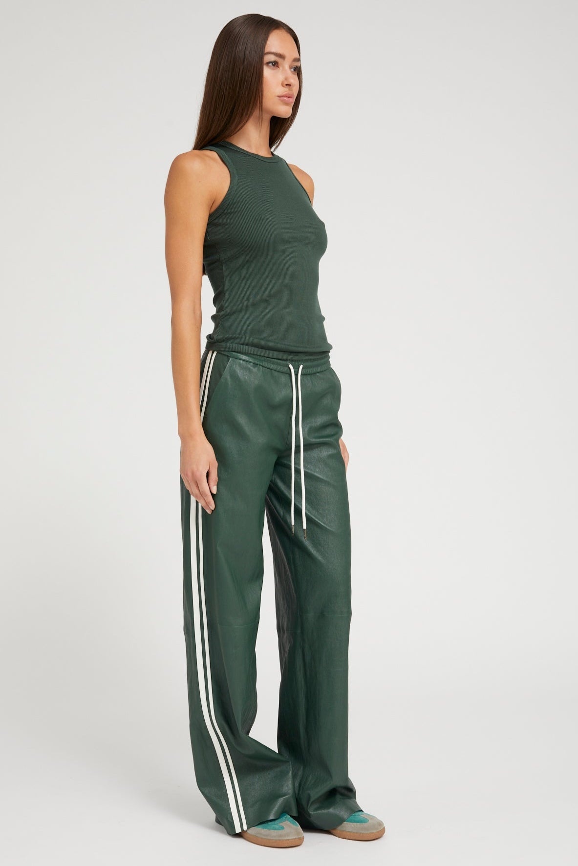 IVY RIB RACER TANK - 3