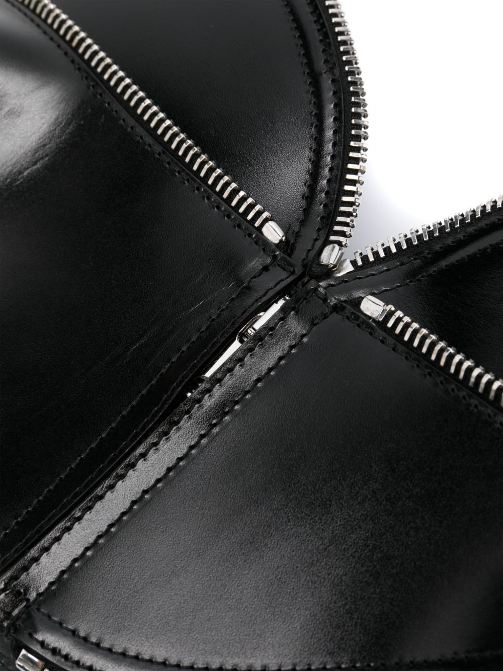 leather corset belt - 2