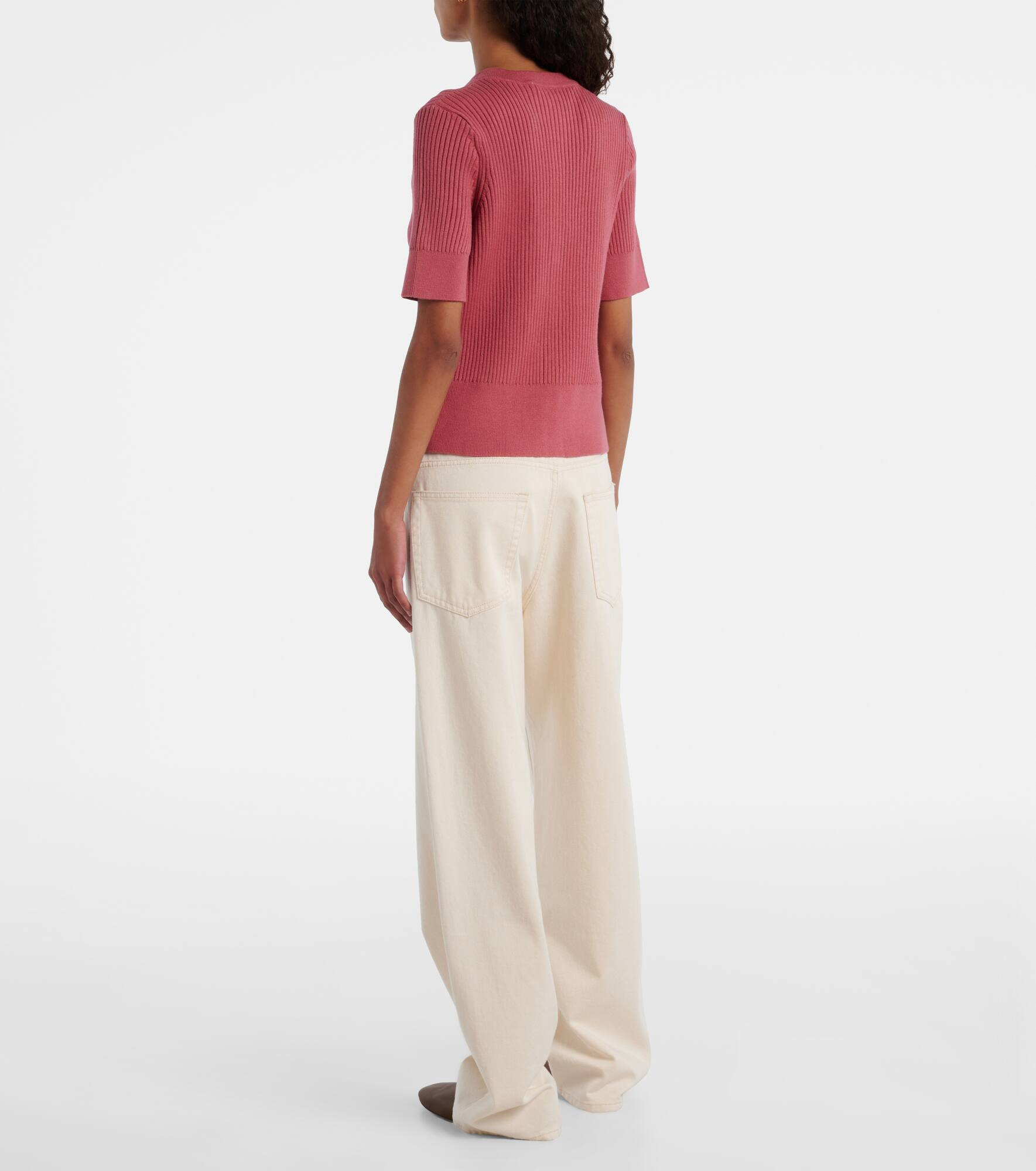 Micha ribbed-knit cardigan - 3