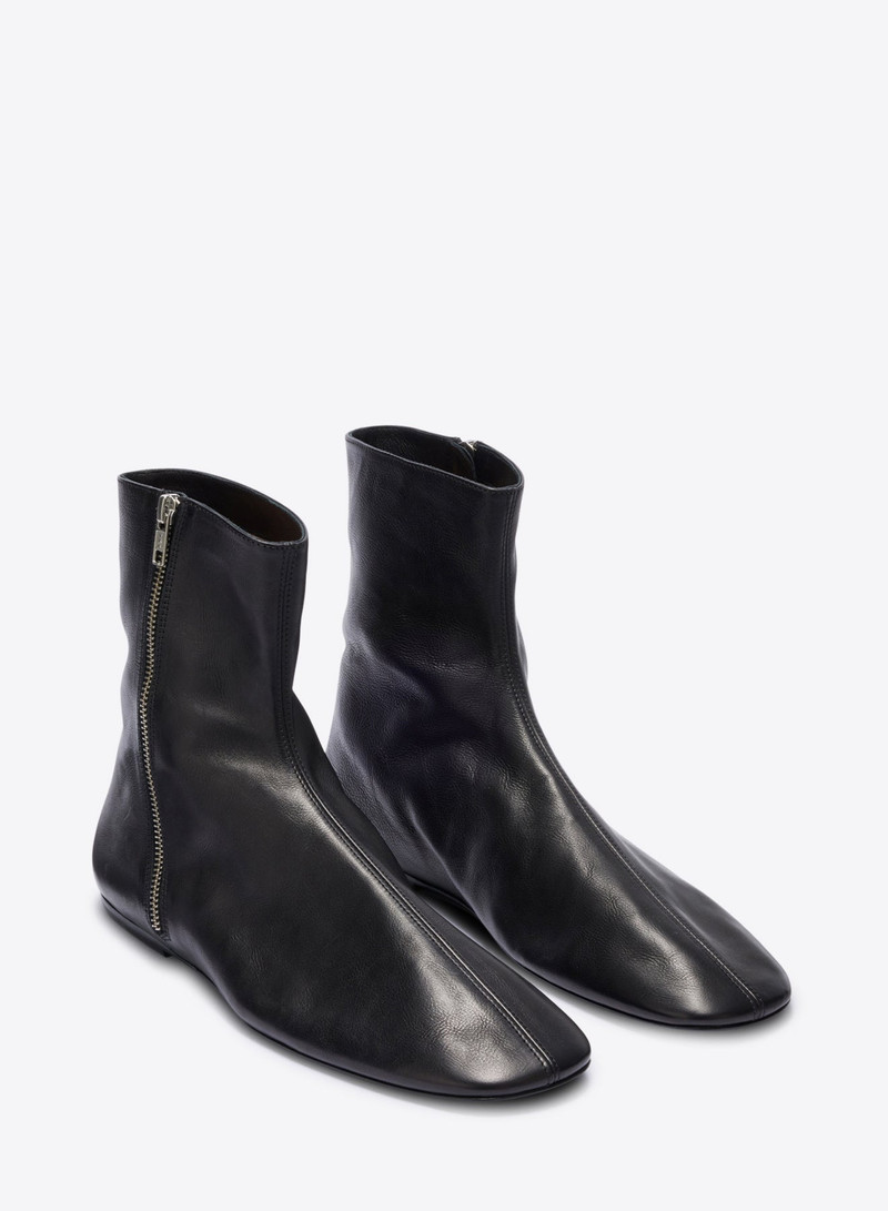LEATHER SOCK BOOTS 3