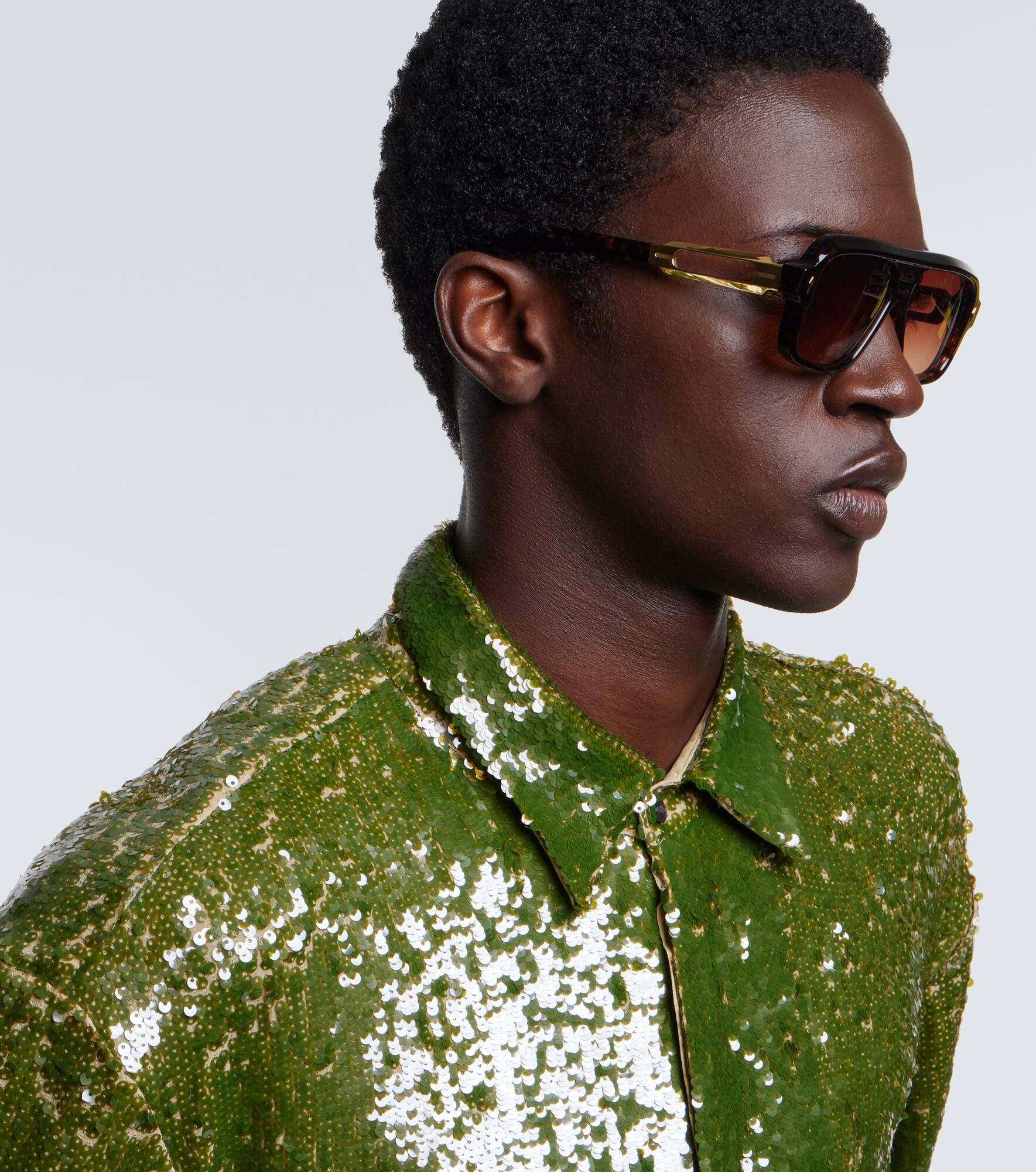 Fugue aviator sunglasses - 3