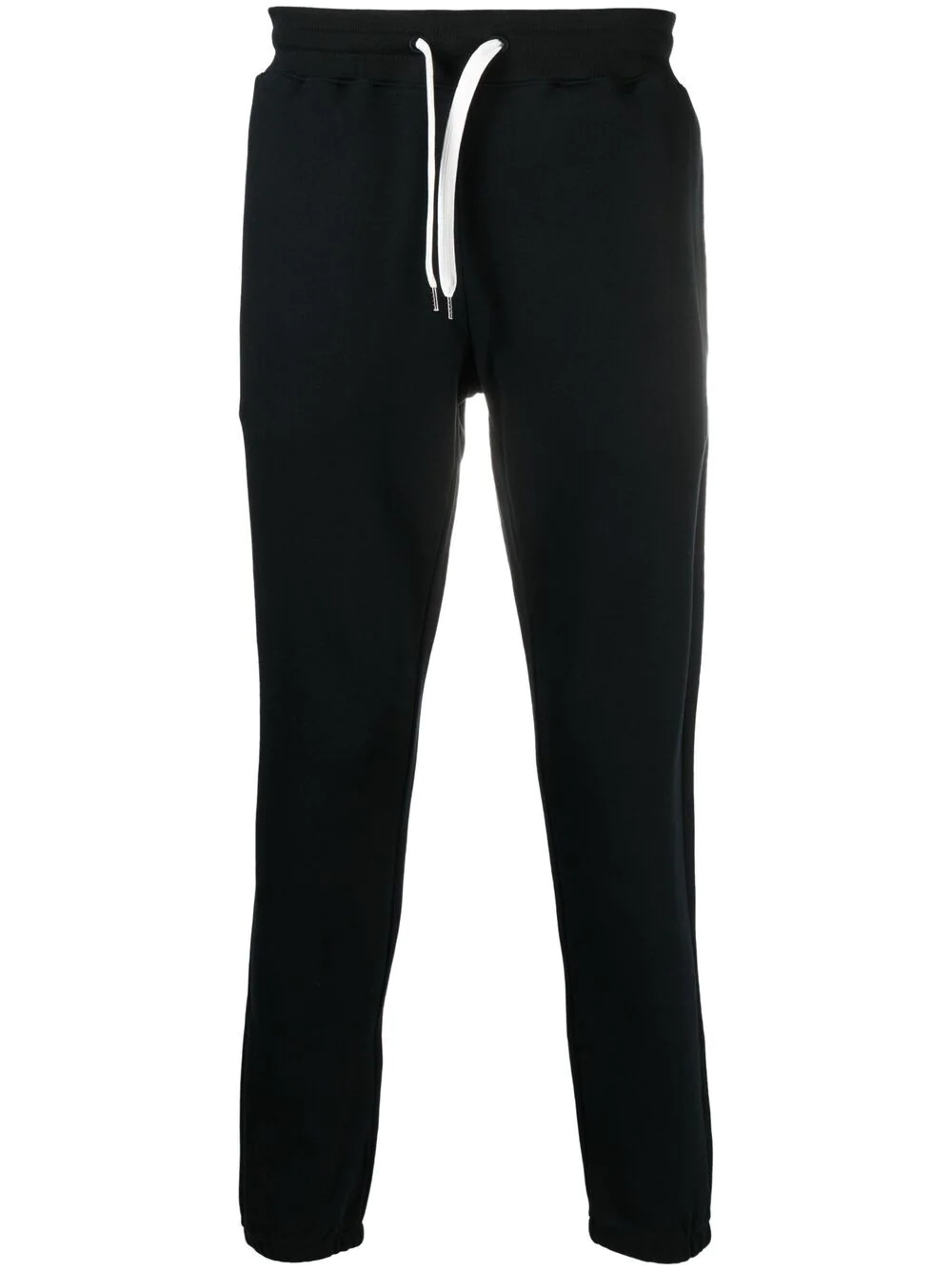 logo print two-tone joggers - 1