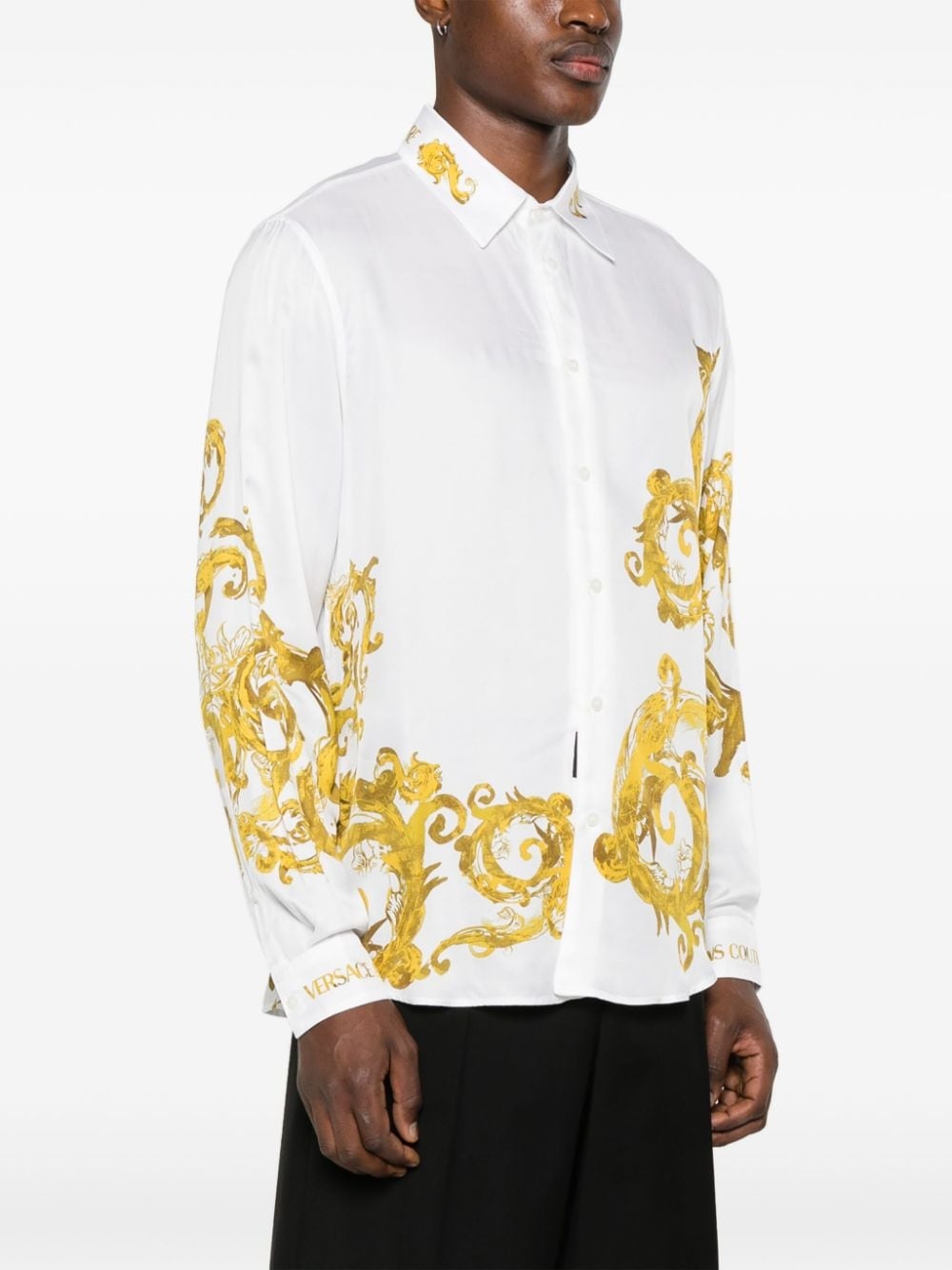 Watercolour Couture-print shirt - 3