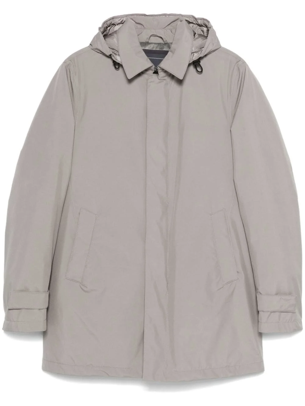 detachable-hood jacket - 1