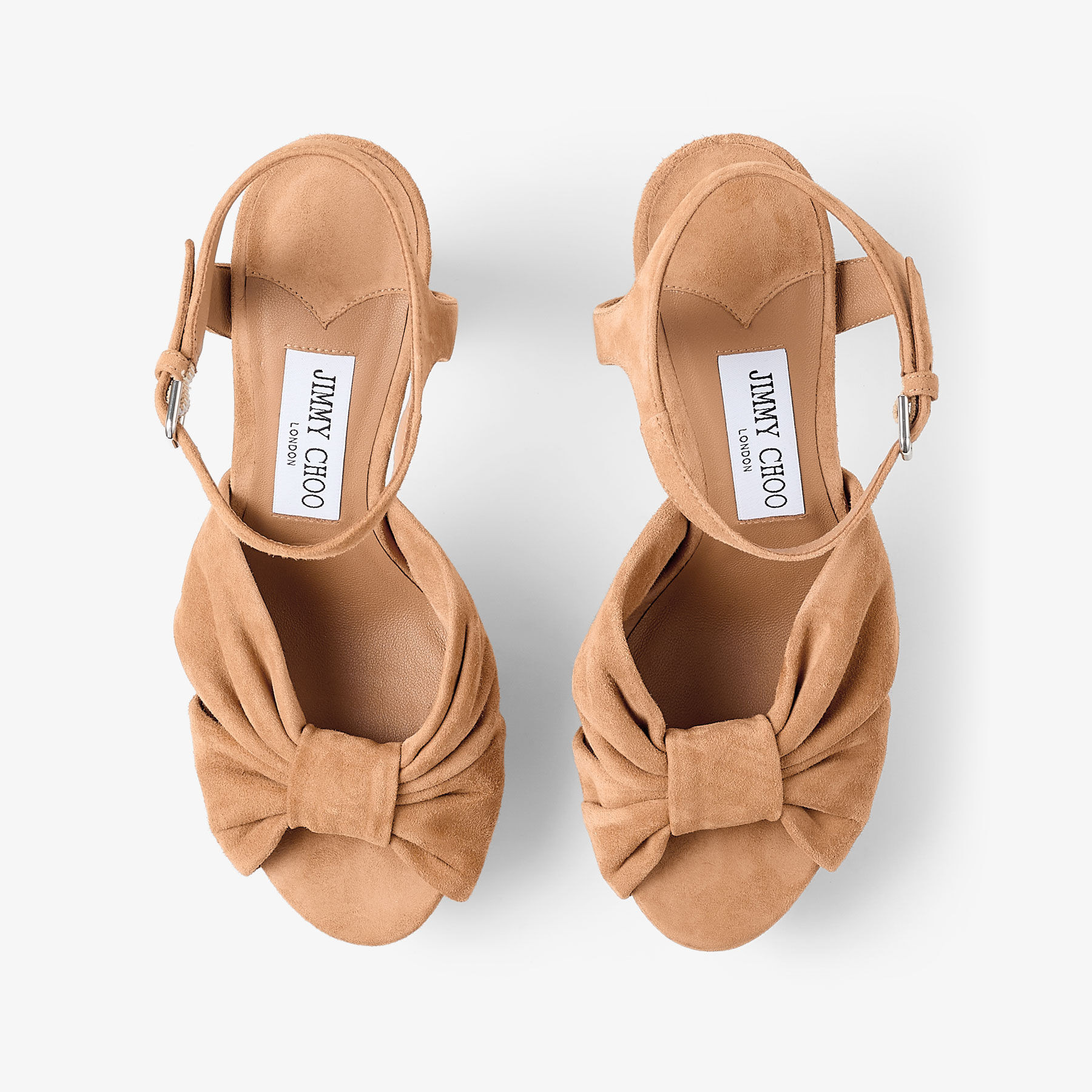 Heloise 120
Toffee Suede Platform Sandals - 4