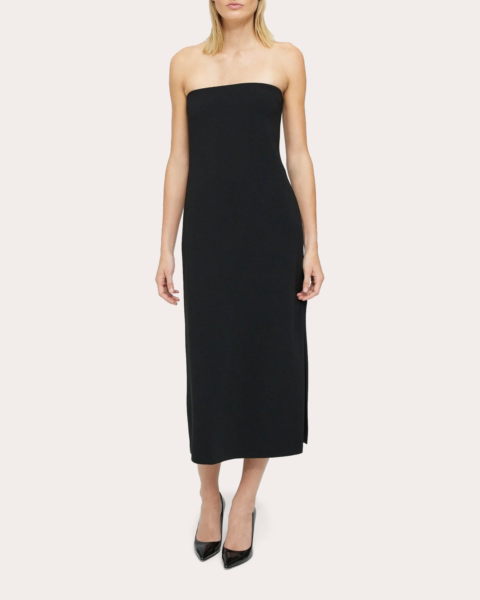 Classic Crepe Midi Dress - 2