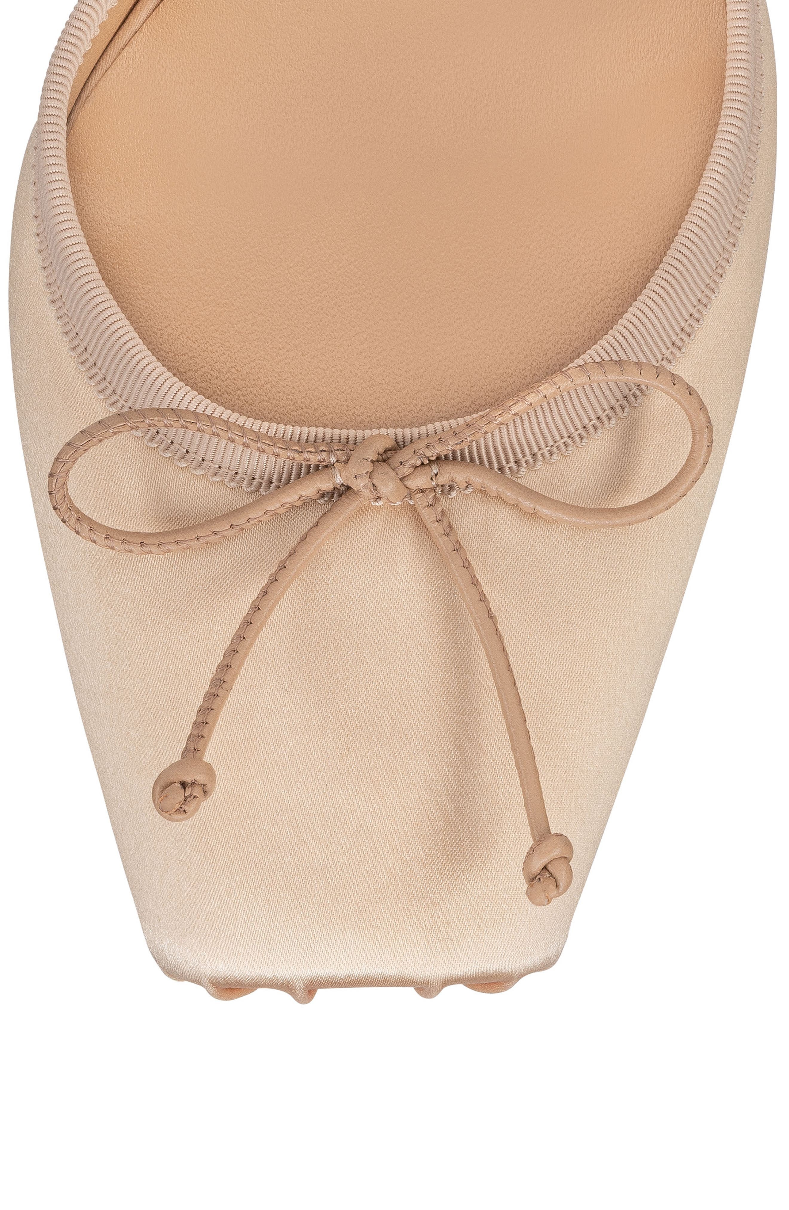 Christian Louboutin Cassia Lace-Up Slingback Pump in Blush/Lin Blush at Nordstrom - 5