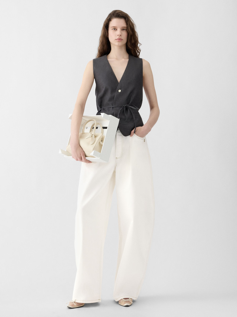 JACQUEMUS The Ovalo de-Nîmes denim pants outlook