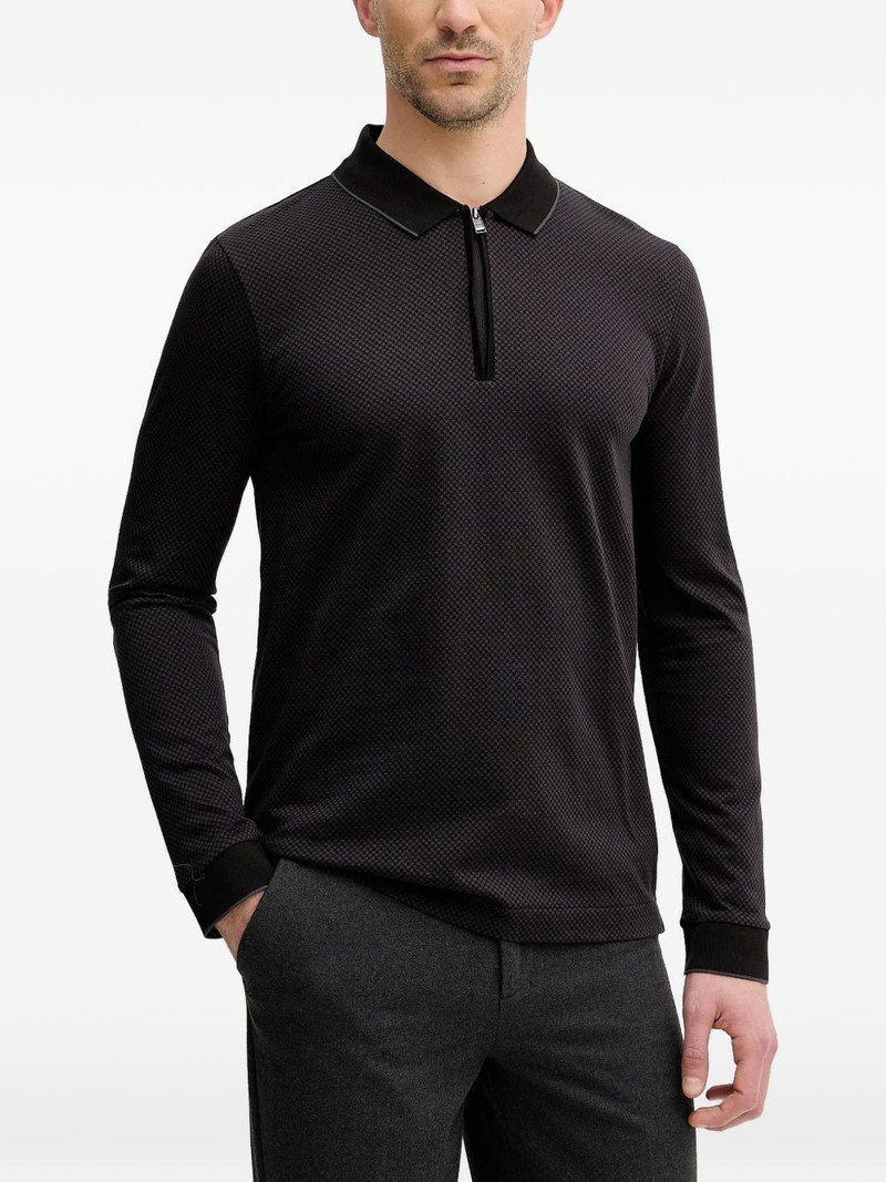 zipped polo shirt 1