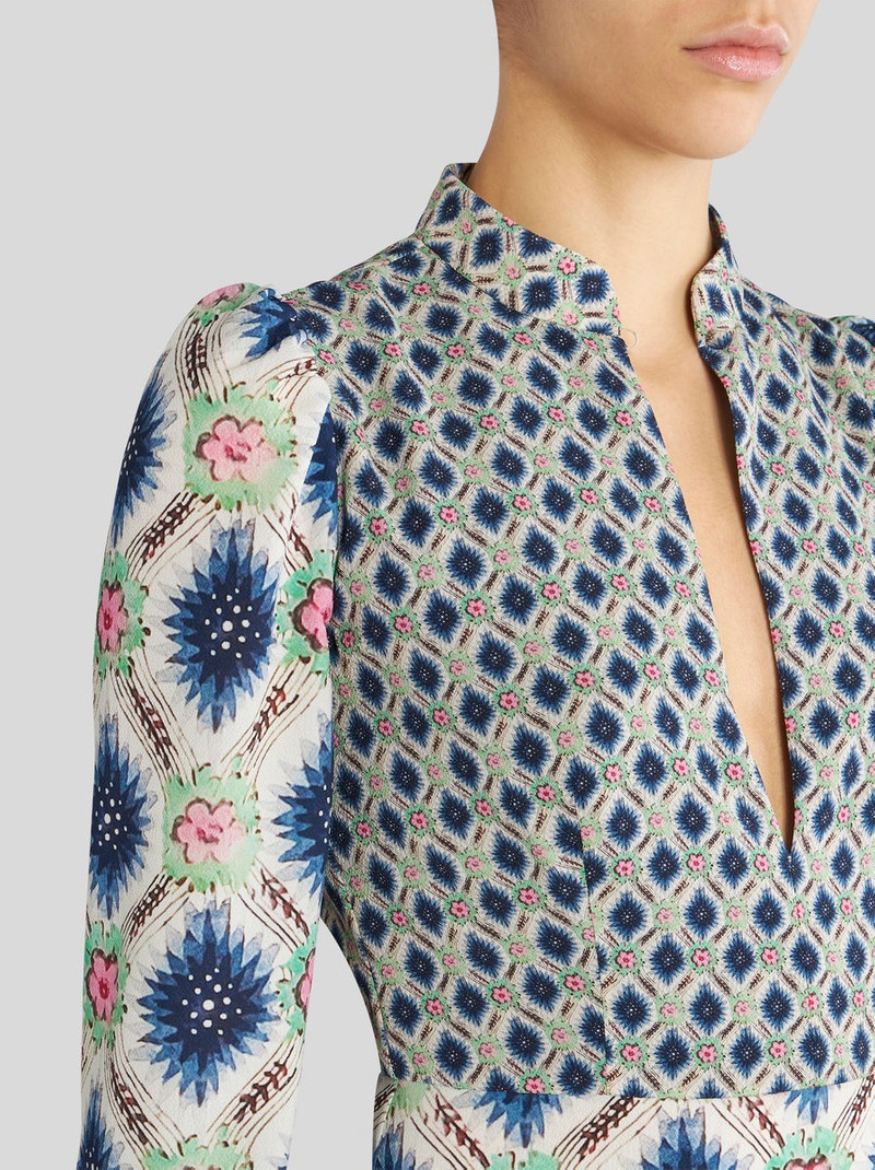 Etro SABLÉ DRESS WITH GEOMETRIC PRINT outlook