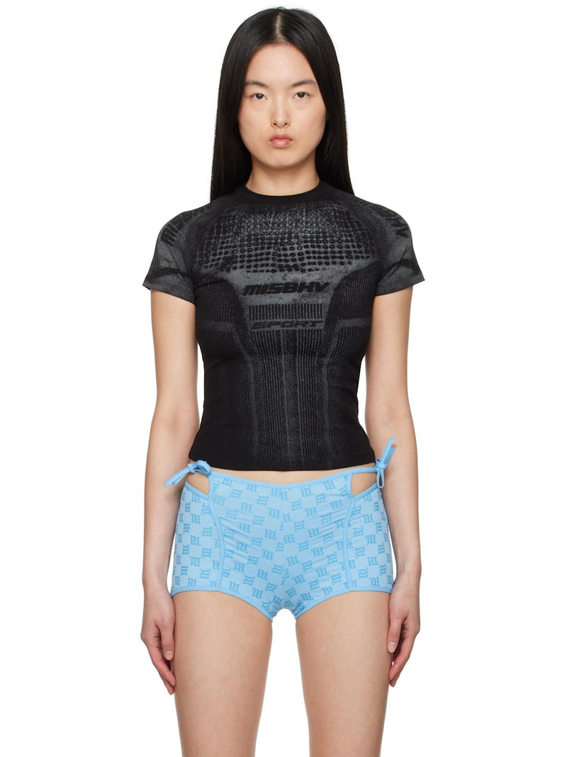 Activewear 인쇄 셔츠 - 1