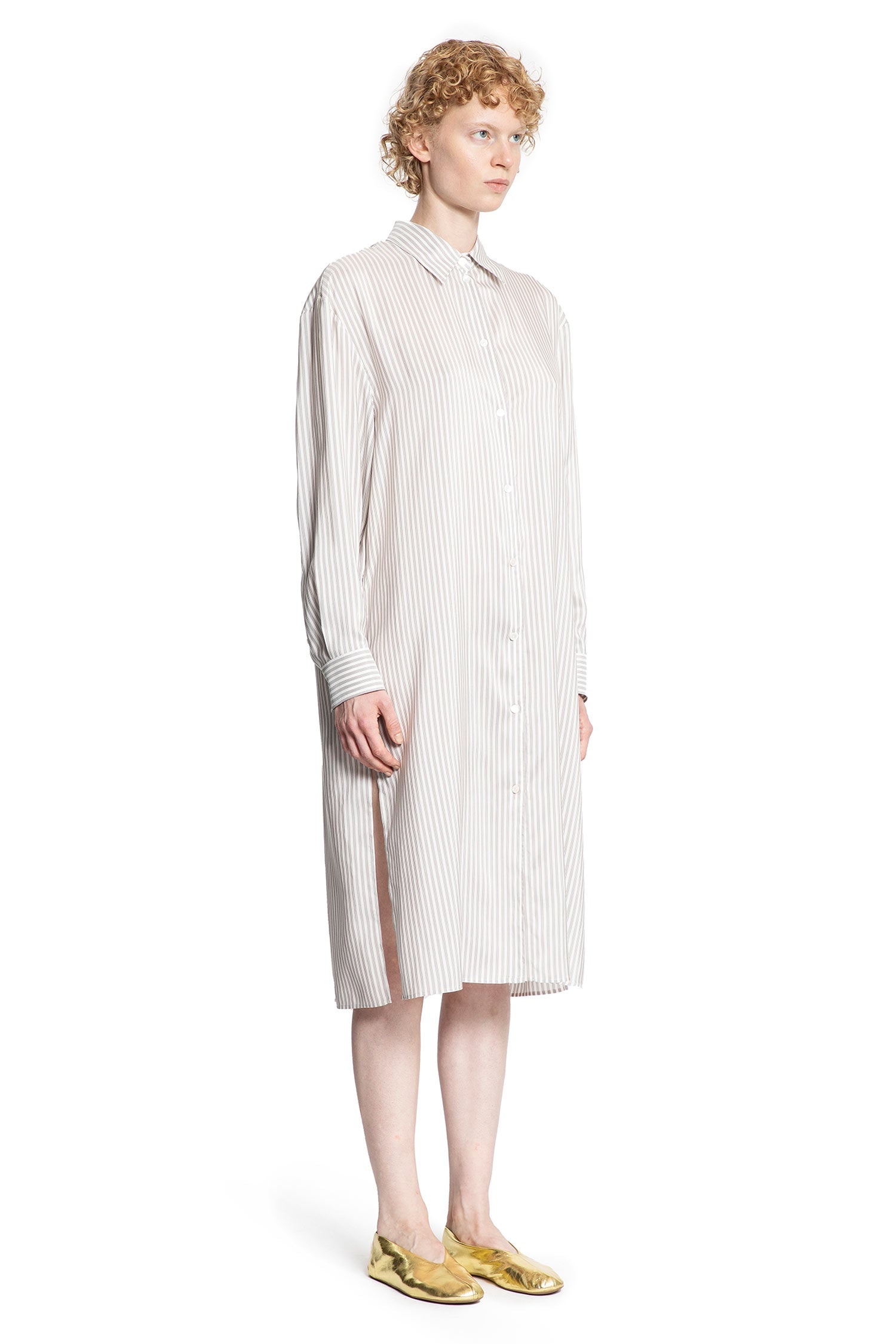 Chihiro-Shirt-Dress-In-Silk - 2