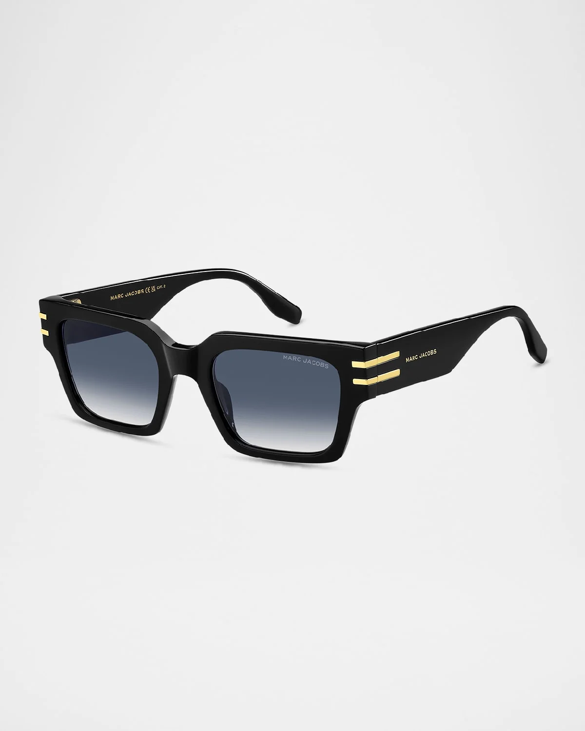 Acetate Rectangle Sunglasses - 1