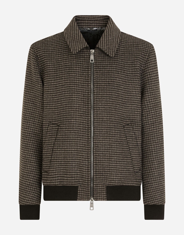 Wool houndstooth jacket - 3