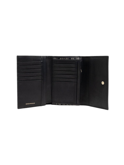 EMPORIO ARMANI monogram wallet outlook