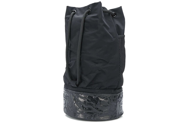 (WMNS) adidas x Stella McCartney Gym Sack Athleisure Boxing Backpack Shoulder Bag 'Black' FJ2498 - 2
