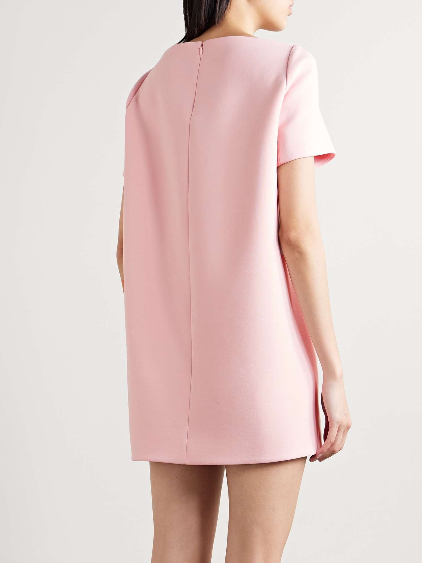 Benji crepe mini dress Baby pink - 3