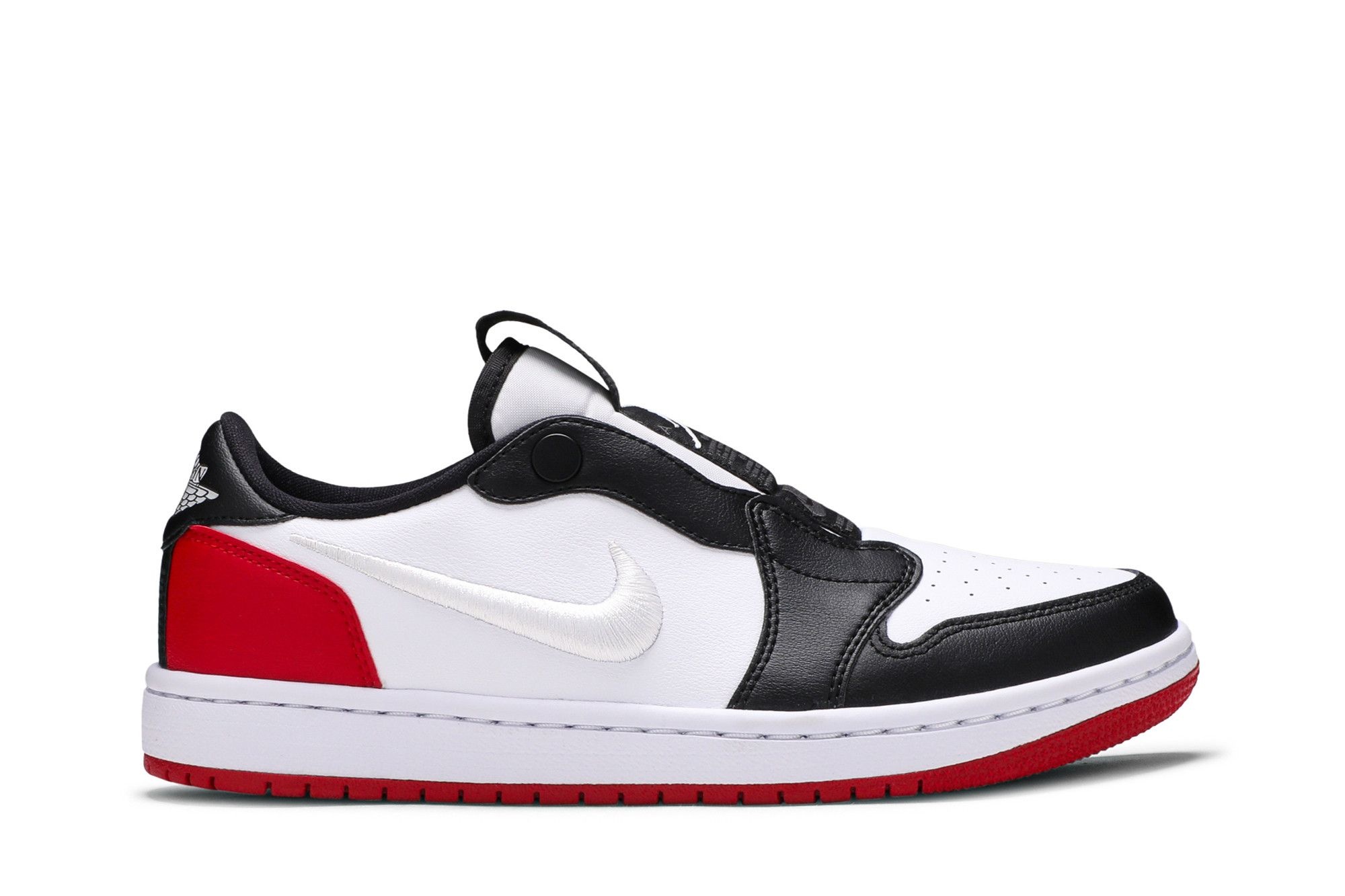 Wmns Air Jordan 1 Low Slip 'Black Toe' - 1