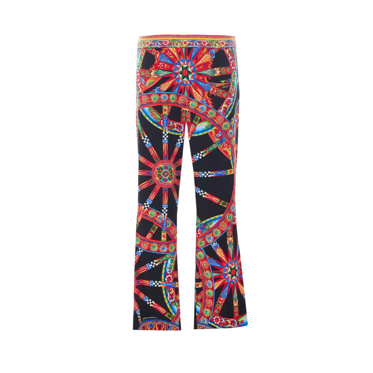 Dolce&Gabbana Women Carretto Print Pants - 1
