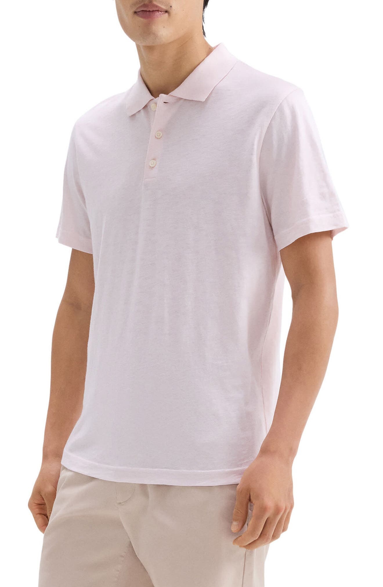 Theory Bron D. Cosmos Polo in Dogwood at Nordstrom - 3