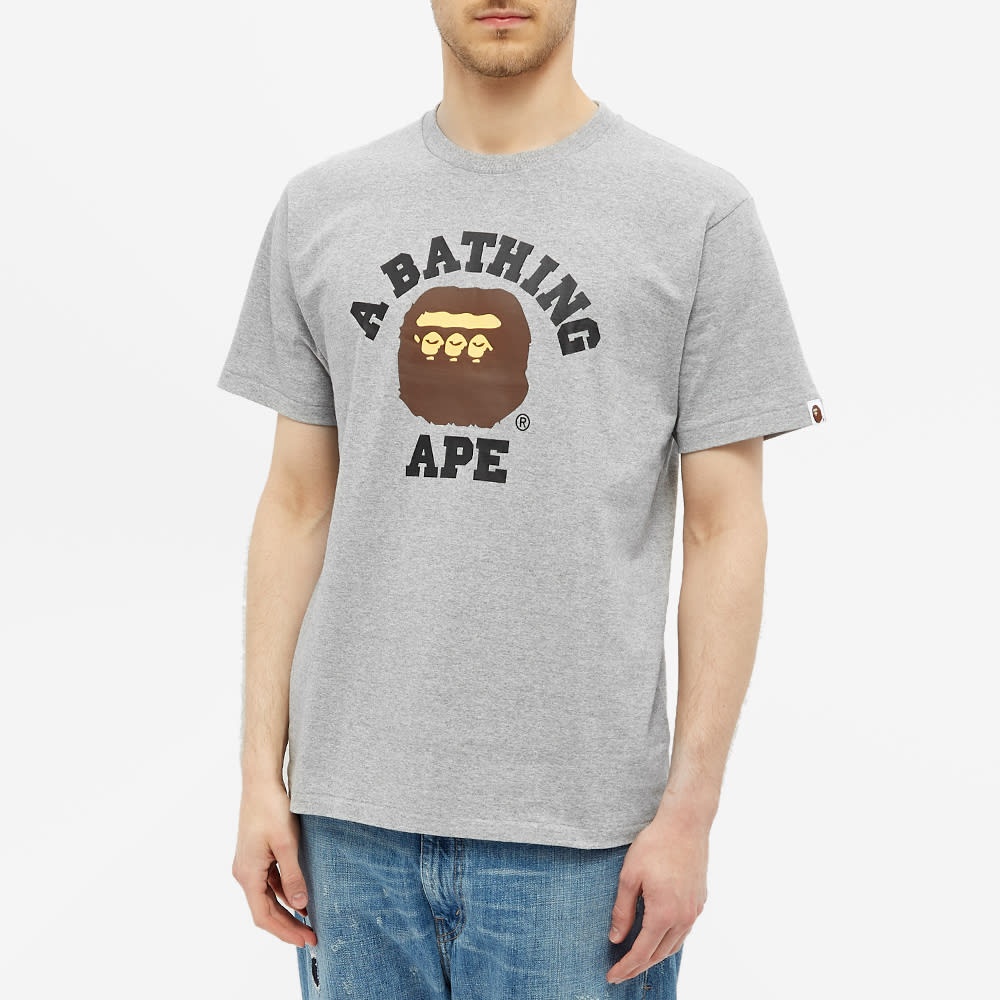 A Bathing Ape Triple College Tee - 4