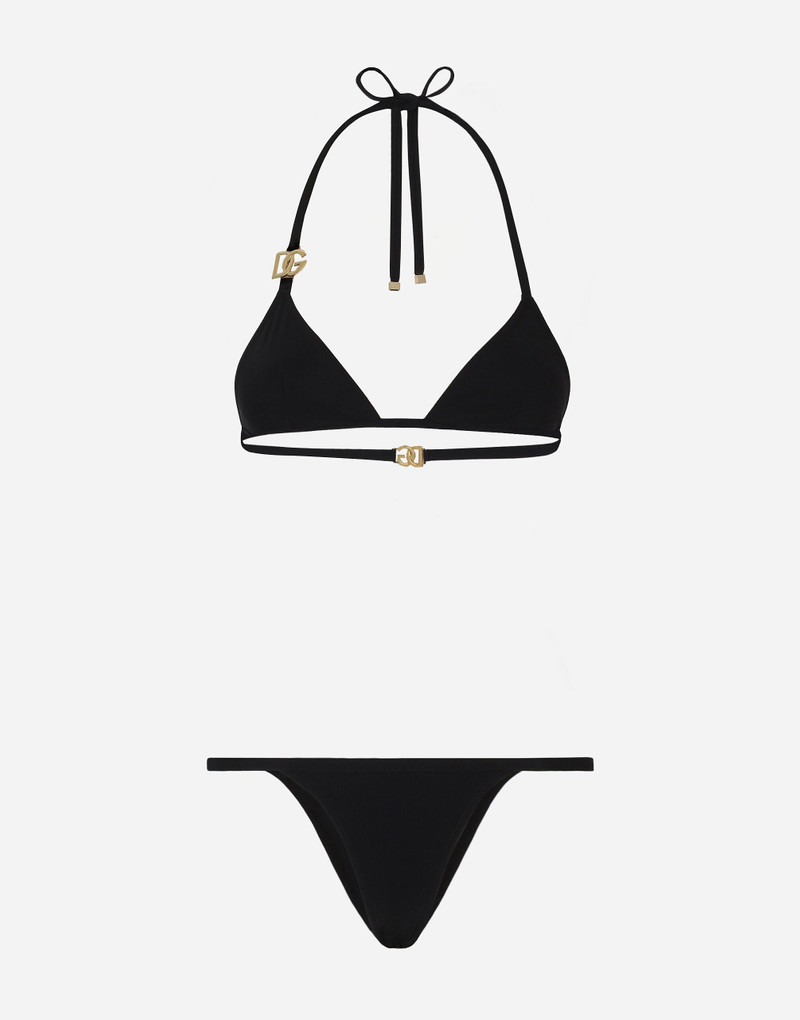 Triangle bikini with DG logo - 1