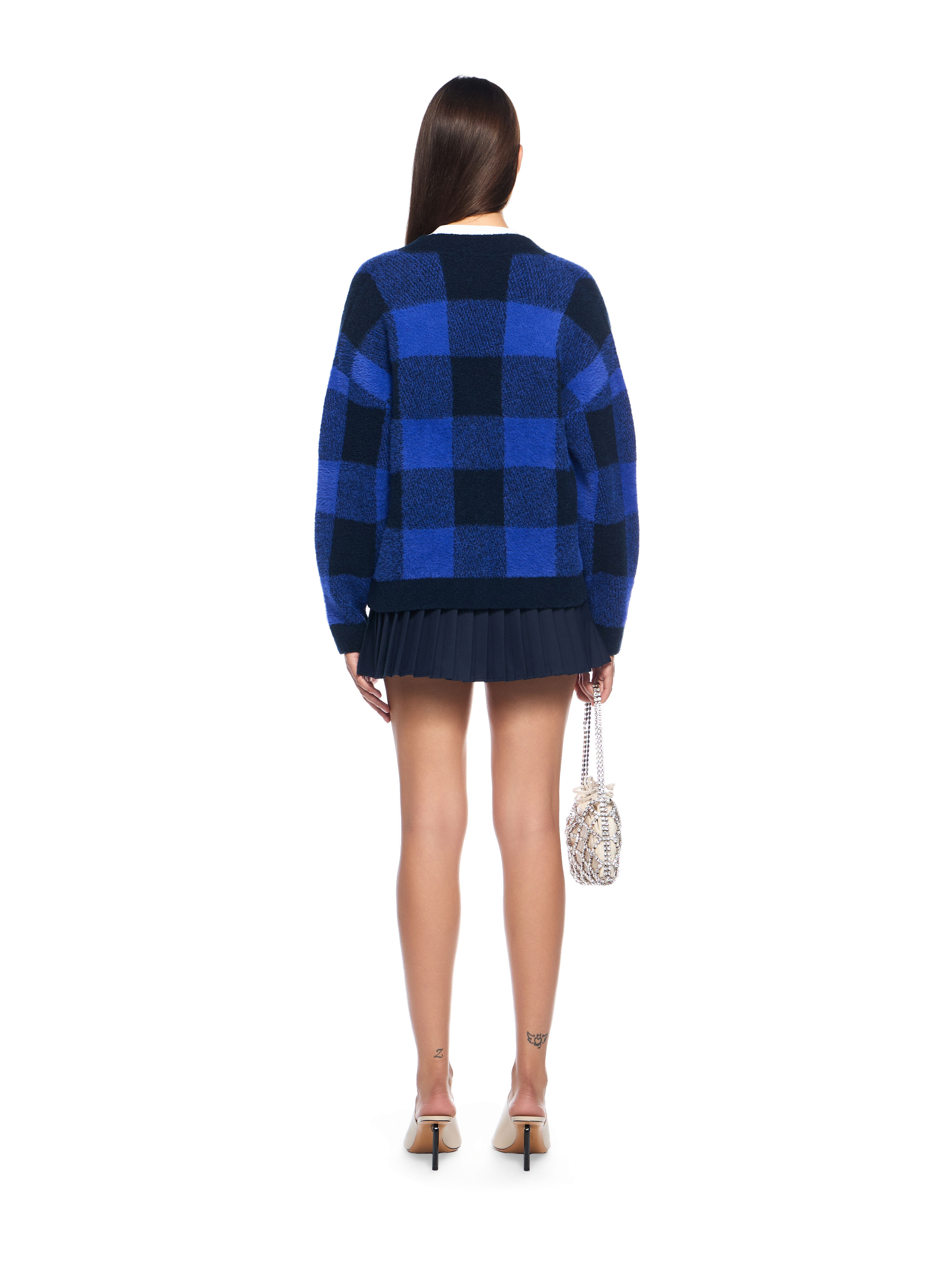 Zip Pleated Skirt - 4