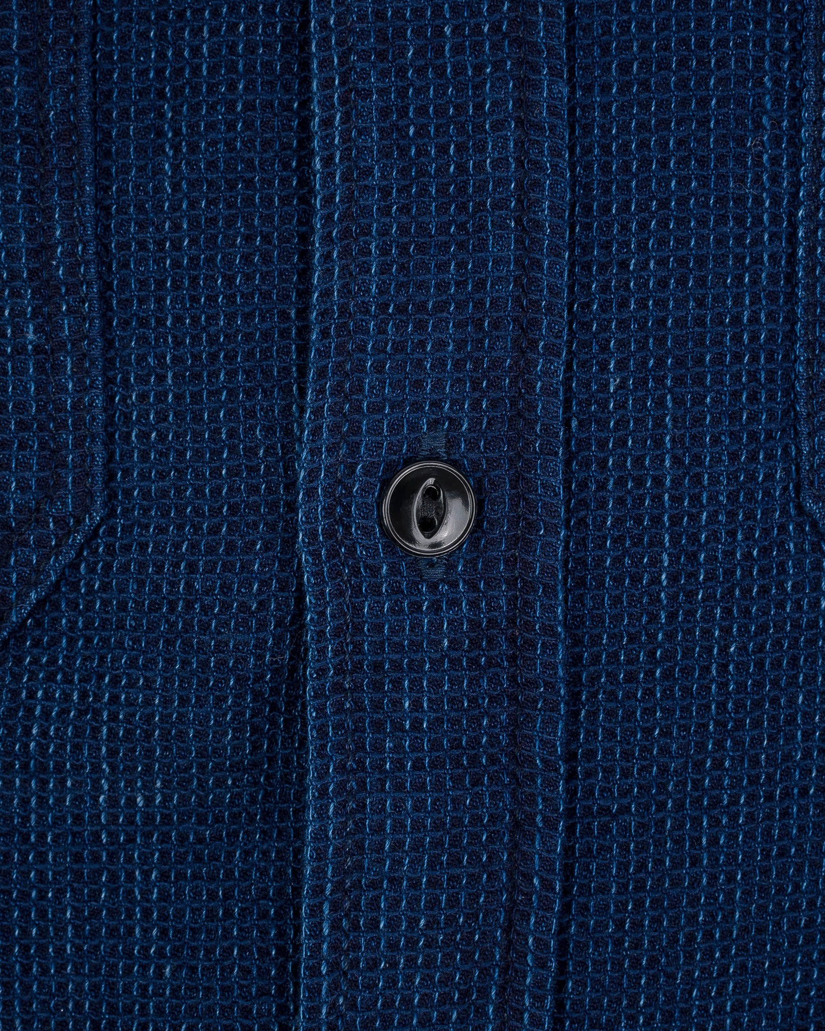 IHSH-96-IND Waffle Work Shirt - Indigo - 11