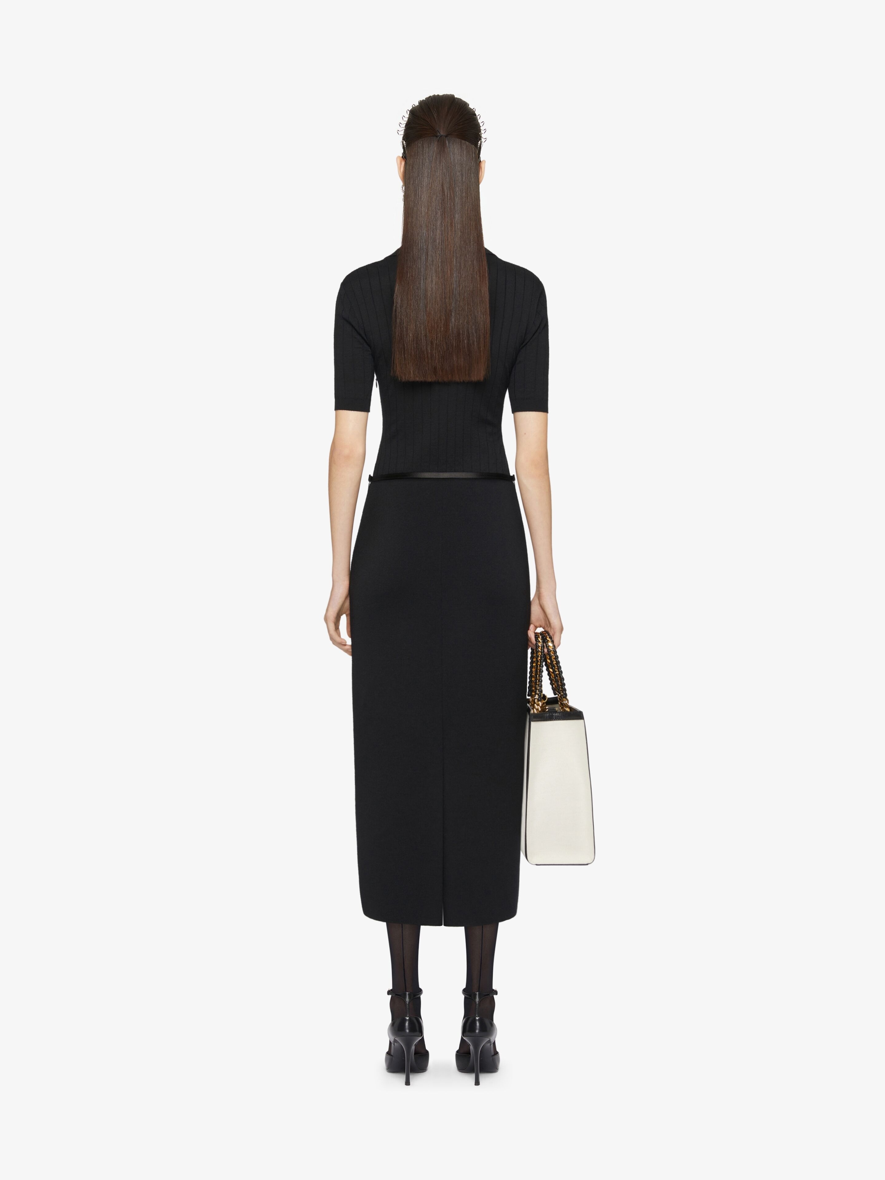 VOYOU POLO DRESS IN KNIT - 4