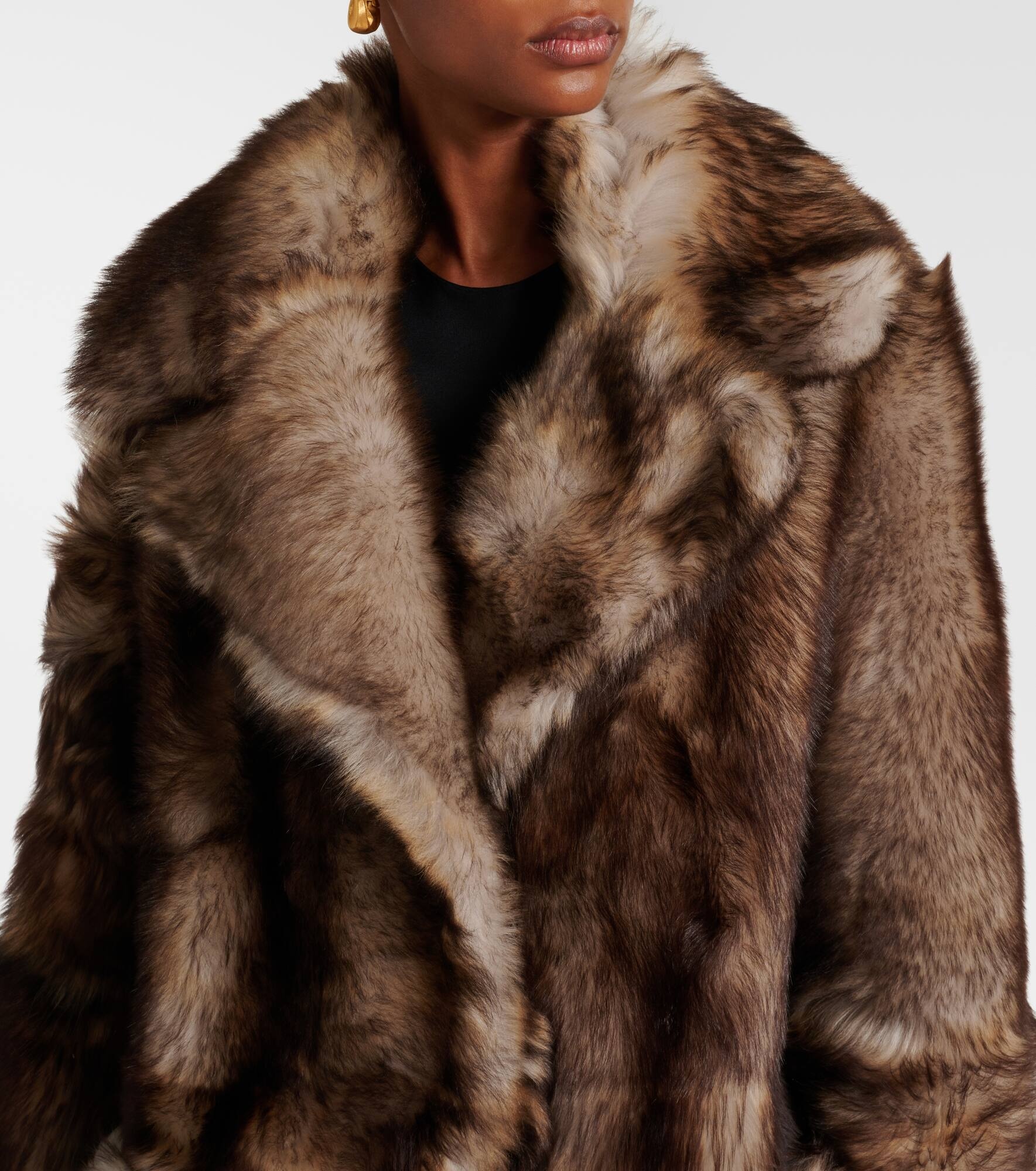 Evita shearling coat - 4