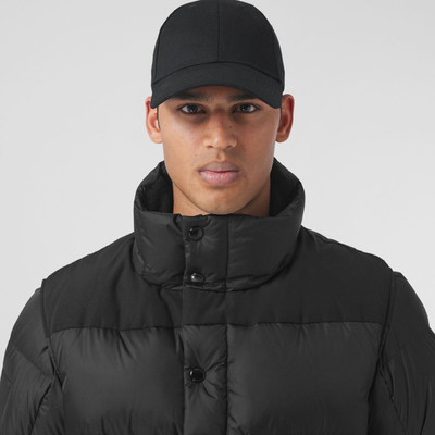 Burberry Detachable Sleeve Hooded Puffer Jacket outlook