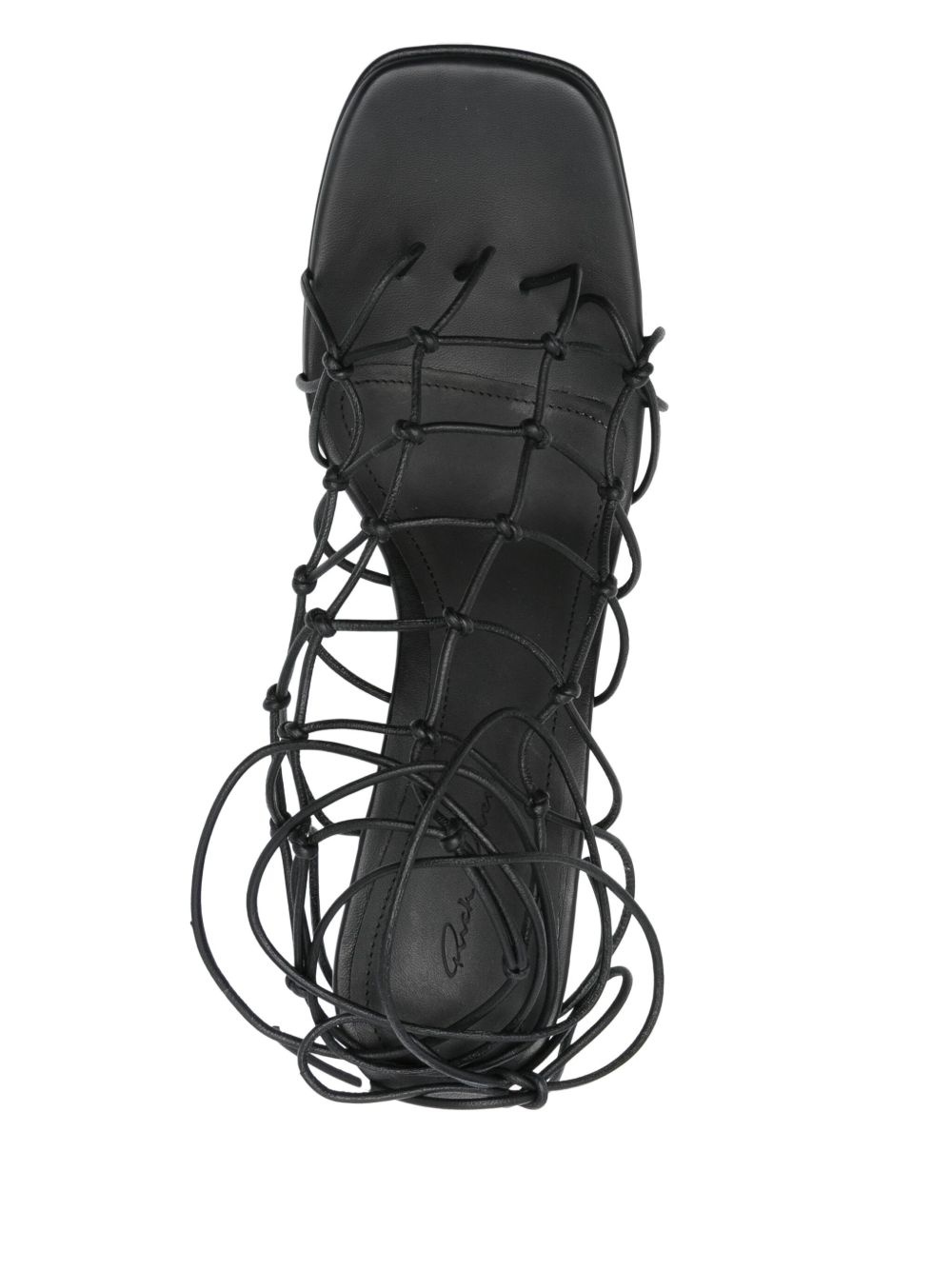 130mm Web Platform sandals - 4