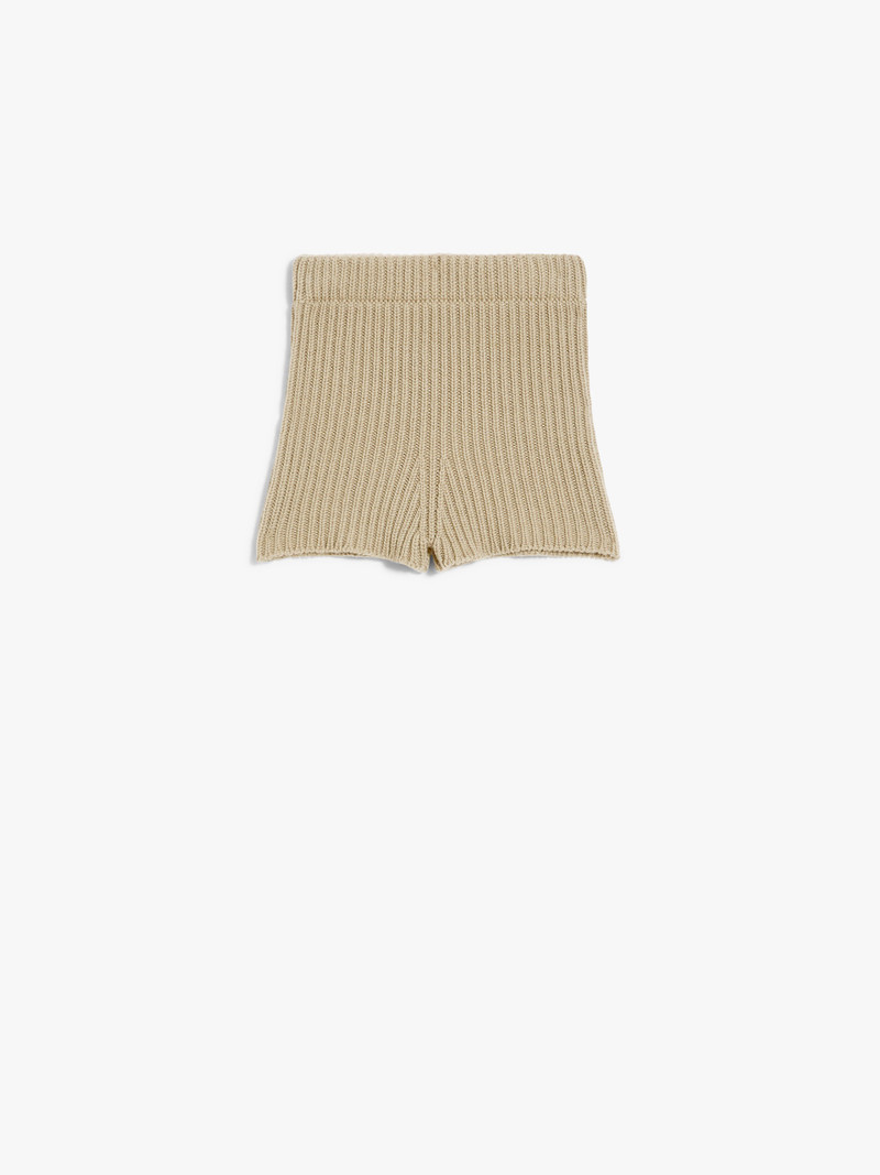 ACCESO1234 Rib-knit culottes 1