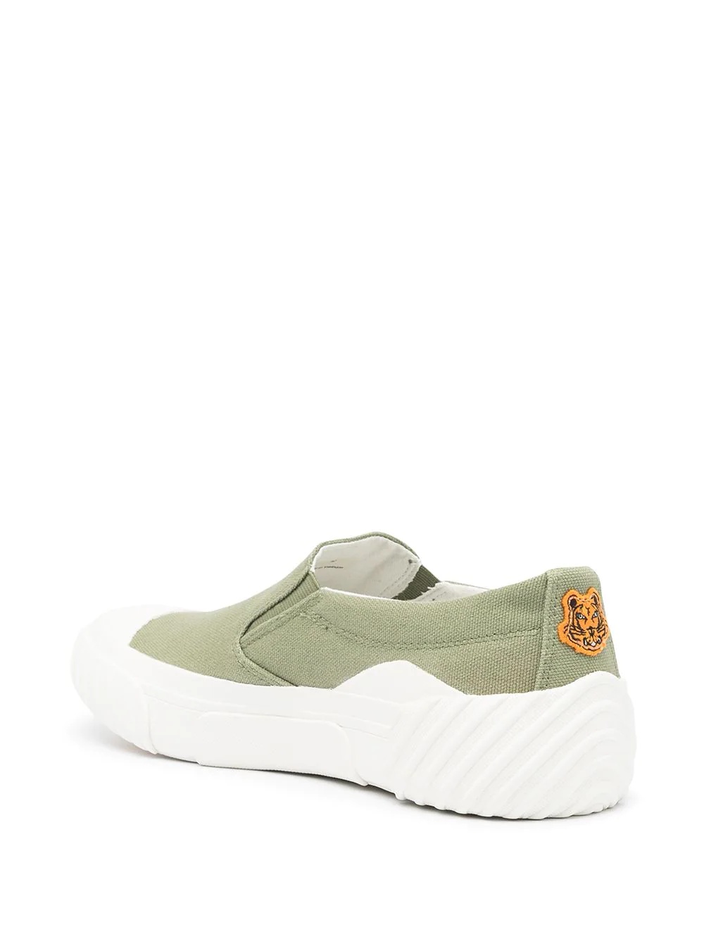 Tiger crest slip-on sneakers - 3