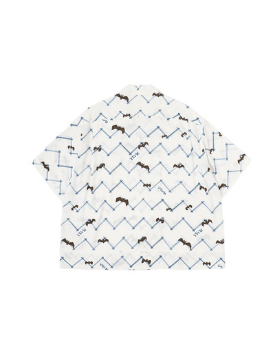 visvim COPA SHIRT S/S BATS WHITE outlook