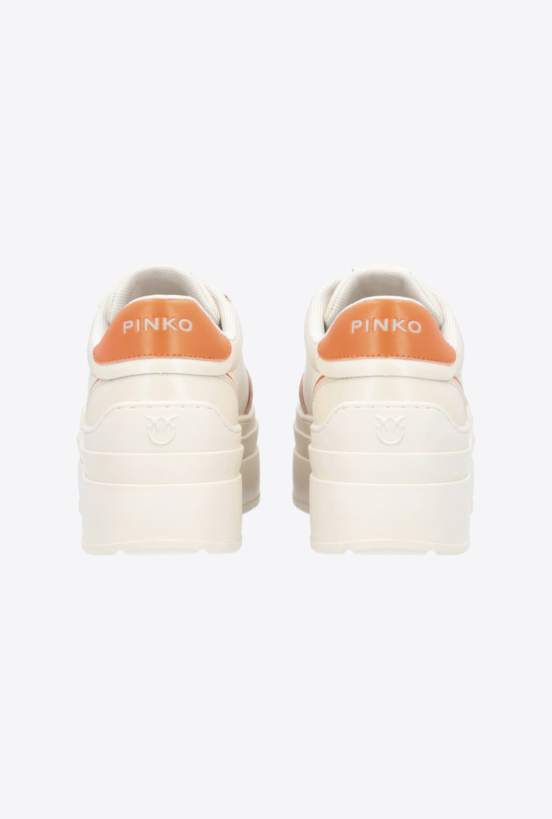 TWO-TONE PLATFORM SNEAKERS 7