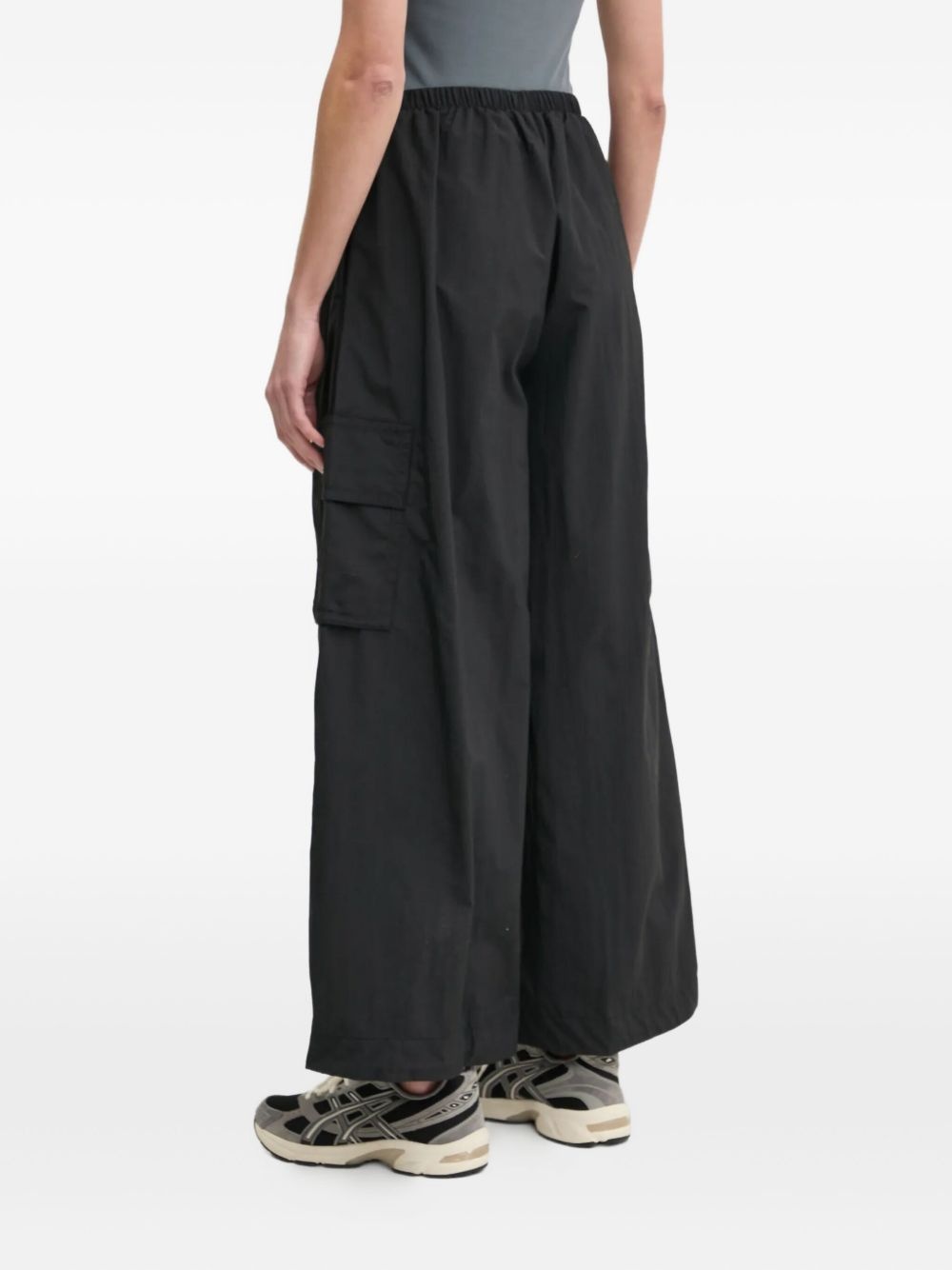 pleated palazzo pants - 3