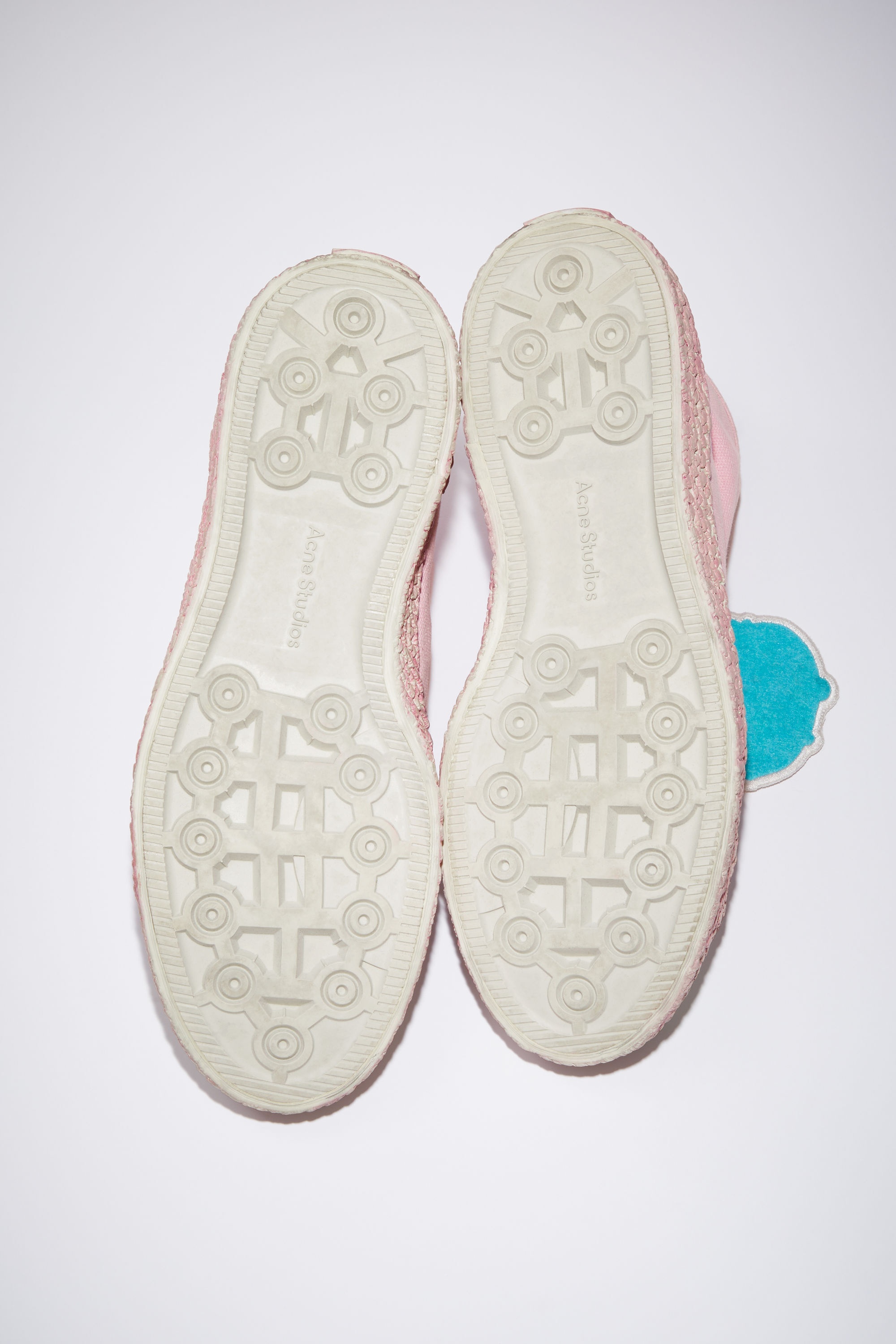 Print high top sneakers - Pink/Off white - 4
