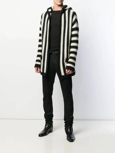 SAINT LAURENT long-sleeve ribbed T-shirt outlook