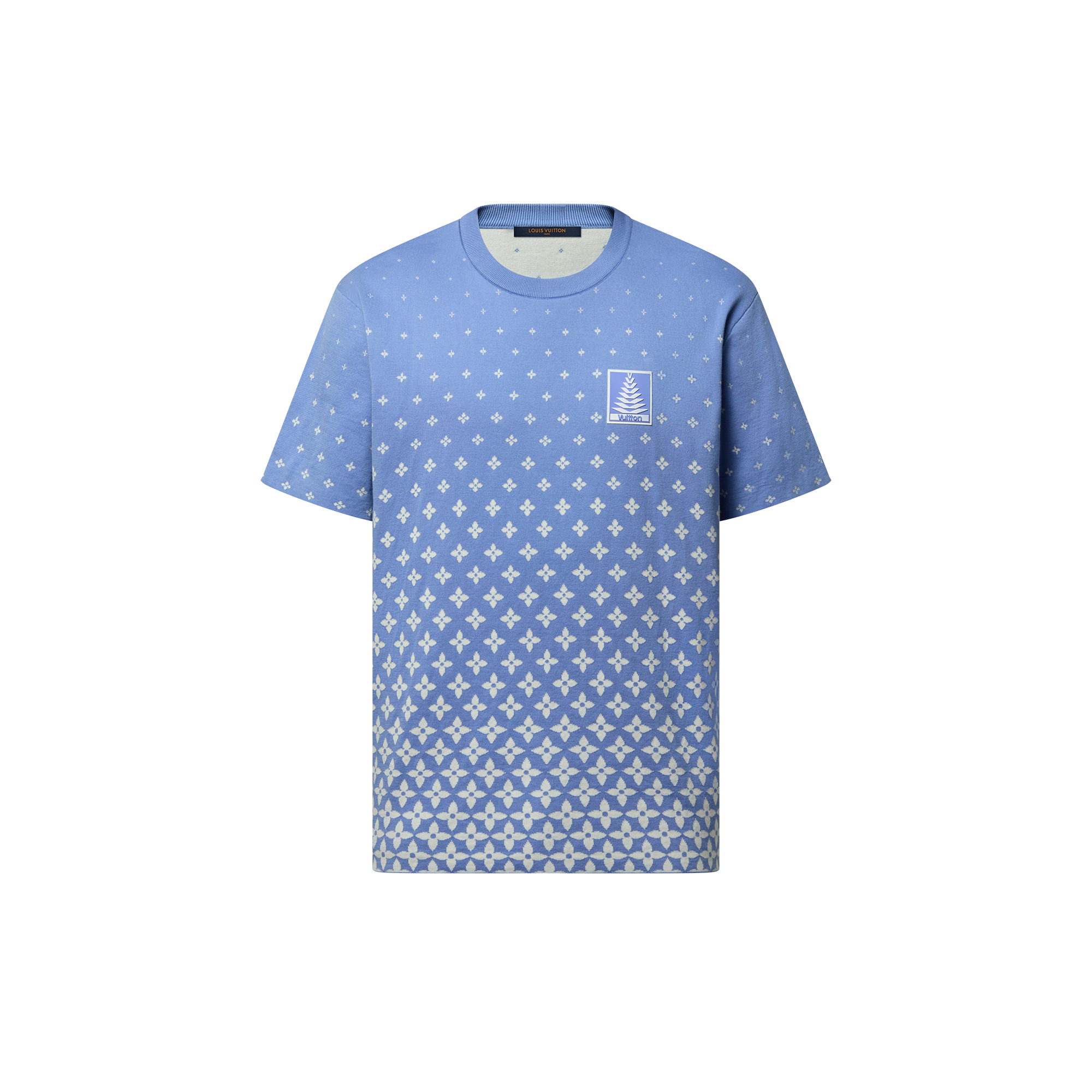 Knitted Cotton T-Shirt - 1