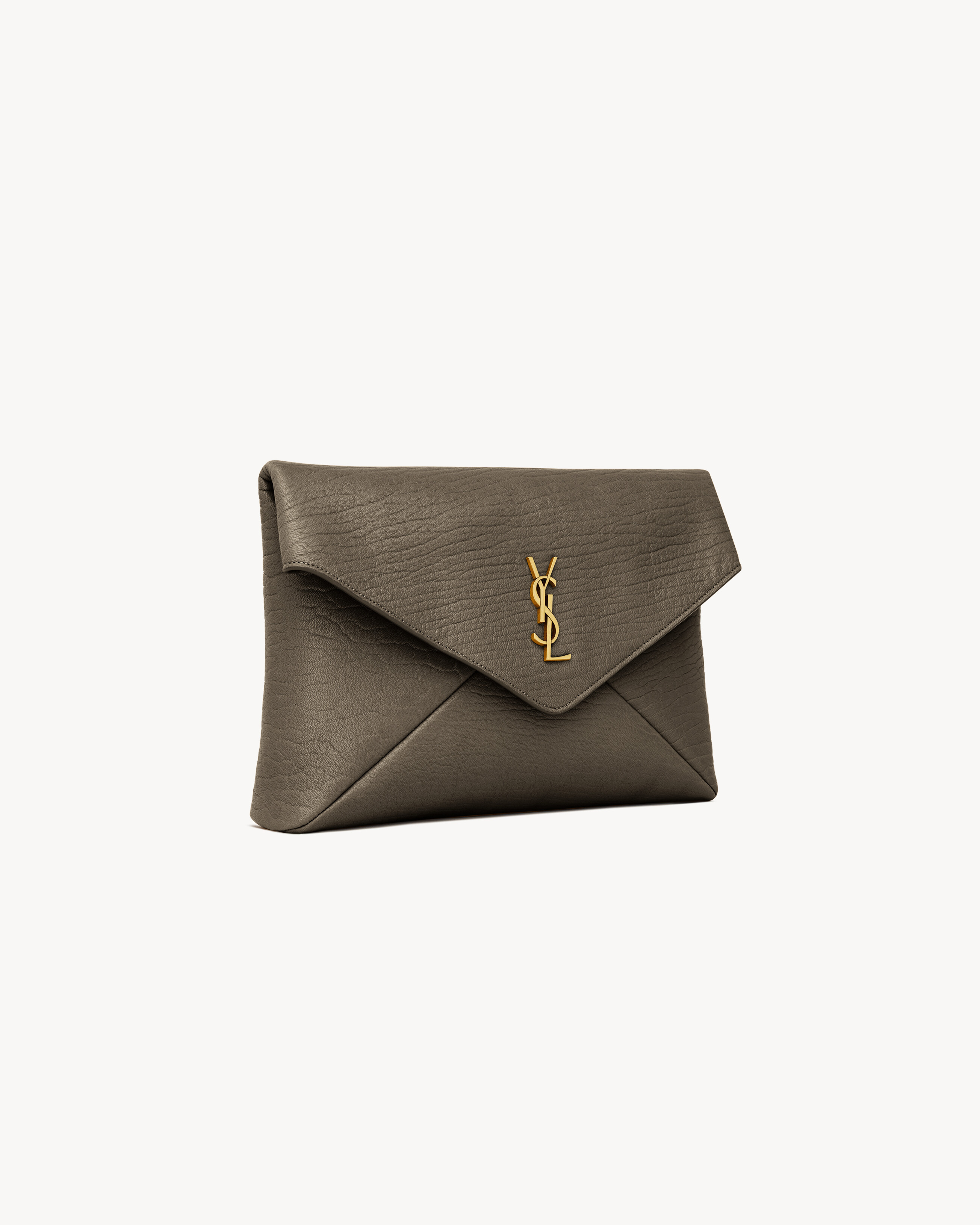 CASSANDRE LARGE ENVELOPE POUCH IN LAMBSKIN - 6