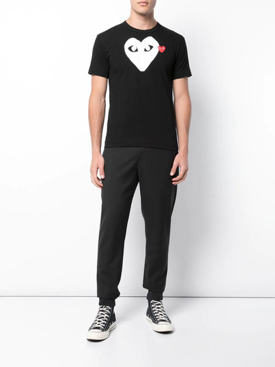 Comme des Garçons PLAY logo print T-shirt outlook