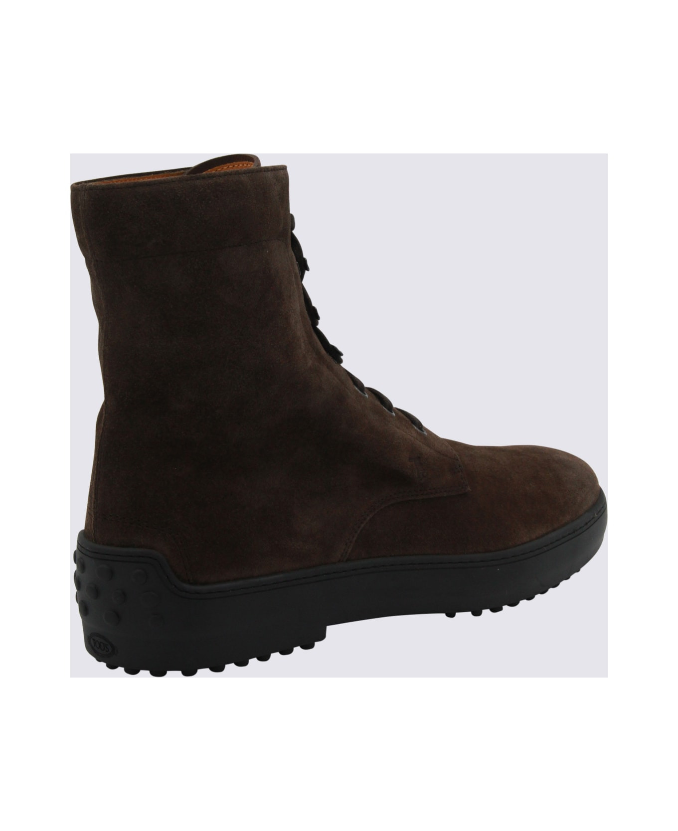 Dark Brown Leather Boots - 3