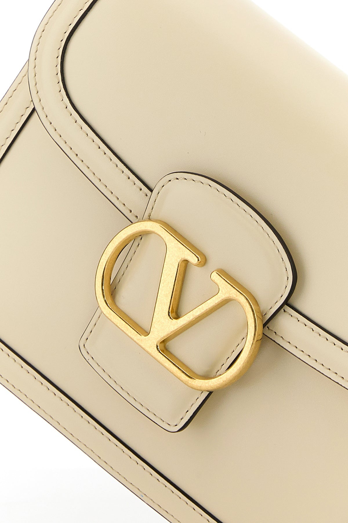 Ivory leather 9TO5 shoulder bag - 4