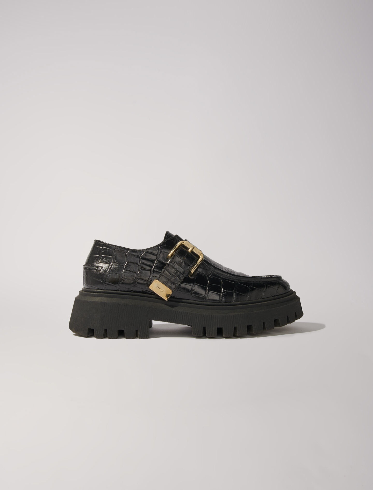 Chunky leather Derbies - 8
